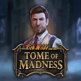 Tome of Madness slot logo by Play'n GO at Rainbet Casino